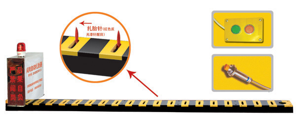 大悟县V3嵌入式闯岗自动扎胎器/阻车器